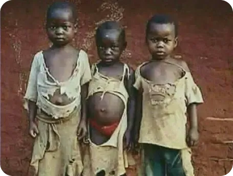 Crianças necessitadas